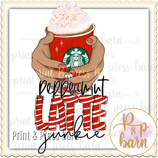 Peppermint Latte Junkie