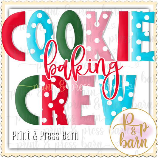 Cookie Crew- pink