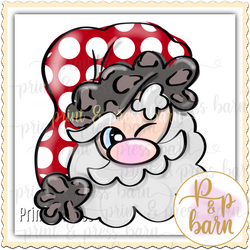 Winking Santa