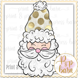 GLitter Hat Santa