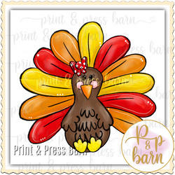 Fall Turkey girl- AR