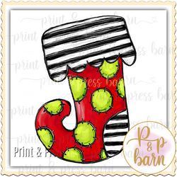 Polka Stocking
