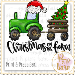 Tractor Tree- on the farm