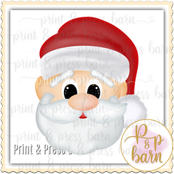Blushing Santa