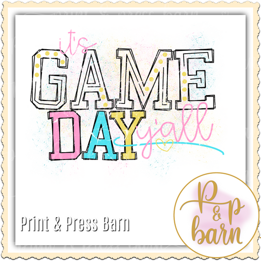 Game Day- Pink