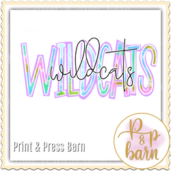 Wildcats Tie Dye