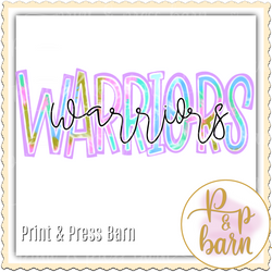 Warriors Tie Dye