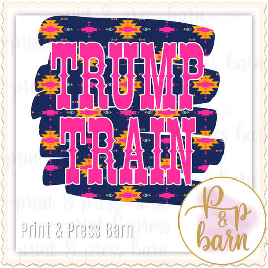 Trump Train- Pink