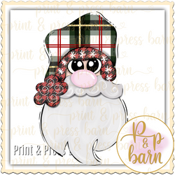 Plaid Santa 1