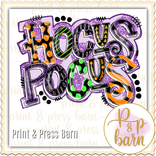 Hocus Pocus Purple Glitter