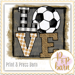 Soccer Love Frame