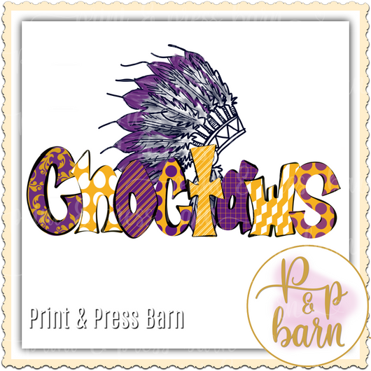 Choctaws- purple