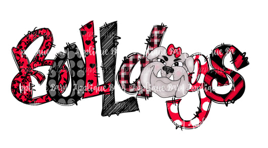 Bulldog Word Doodle