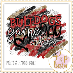Bullldog Game Day Vibes Swatch