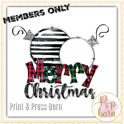 BW Ornament