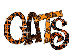 Cats Word art