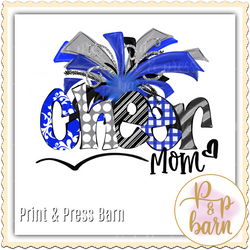 Cheer Mom- Blue