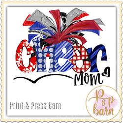 Cheer Mom PP- Red and Blue