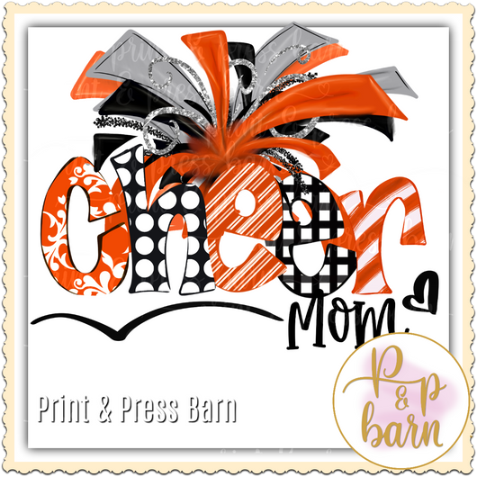 Cheer Mom PP- Orange