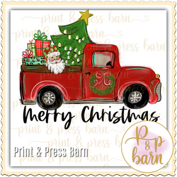 Christmas Truck- CC