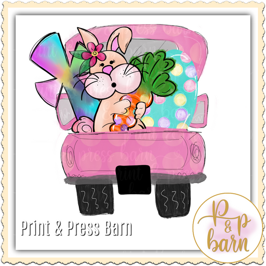 Girl Easter Truck PP