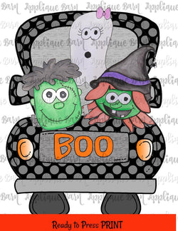 Halloween Boo Truck