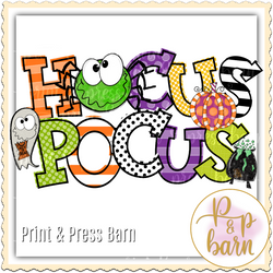 Hocus Pocus Letters