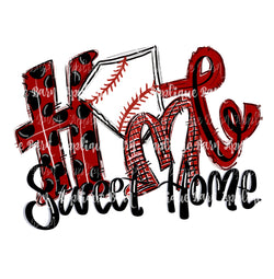 Baseball Home Word Art