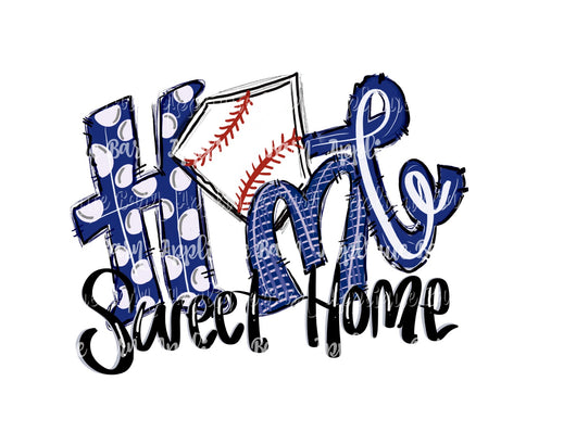 Baseball Home Word Art- Green