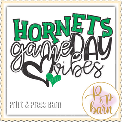 Hornets Game Day Vibes- Green