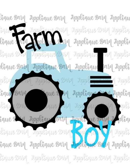 Boy Blue Tractor