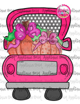 Pink Pumpkin Truck