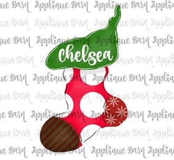 Polka Dot Stocking