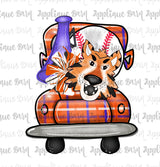 Tiger Baseball Truck