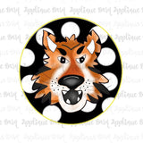 Tiger Face Polka Dot