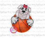 Girl Basketball Bulldog