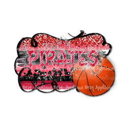 Pirates Basketball Frame