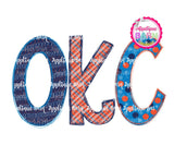 OKC Thunder Doodle