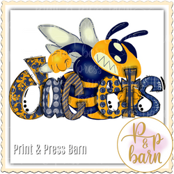 Jackets- Navy and Yellow