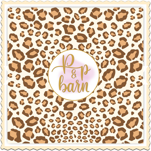 Leopard Vinyl Sheet