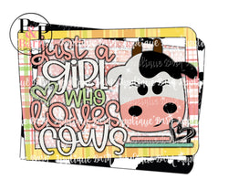 Girl who Loves Cows