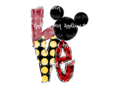 LOVE Mouse Ears