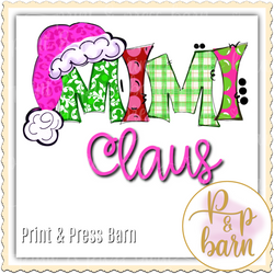 Mimi Claus- pink