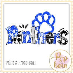 Panthers Paw- Blue