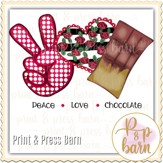 Peace Love Chocolate