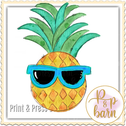 Pineapple Sunglasses Pixel