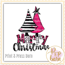 Merry Christmas Tree- Pink