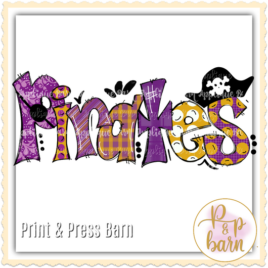 Pirates- Purple