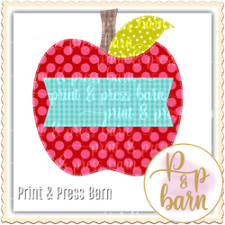 Polka Dot Apple Banner