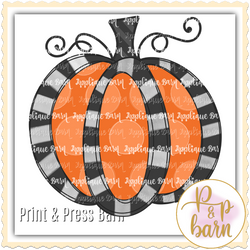 Halloween Pumpkin Loop Black